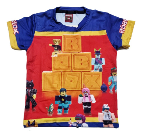 Playera Roblox Niño Full Hd Calidad Premium. 