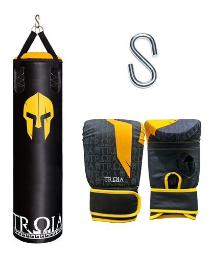 Saco De Pancada 160cm + Luva De Treino Profight Troia