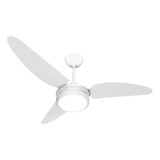 Ventilador De Teto Ventex Laura Led 18w 6500k Pás Policarbon Cor Das Pás Branco/branco Voltagem 127v