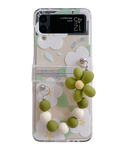 Para Samsung Galaxy Z Flip3/4 Funda Para Móvil Transparente