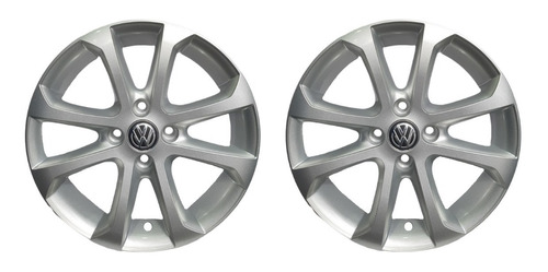 Combo X2 Llantas R15 Vw Up Gol Voyage Trend R10 (4x100)