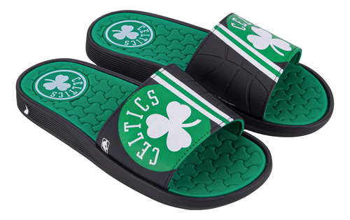 Sandalia Hombre Verde Celtics Nba Rider