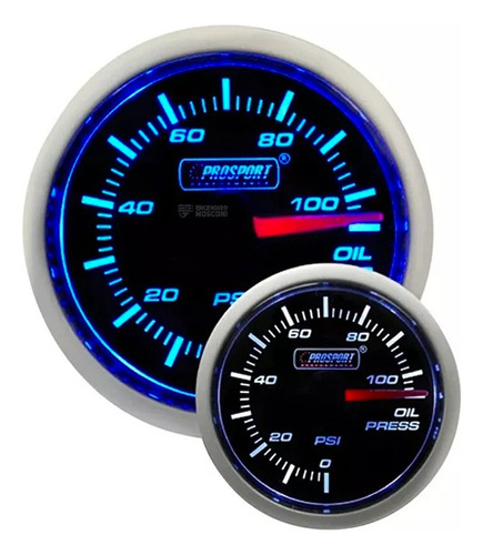 Reloj Prosport - Presión Aceite - Blanco/azul - Mc