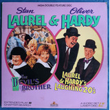 Laurel And Hardy - Disco Laser Duplo - Importado