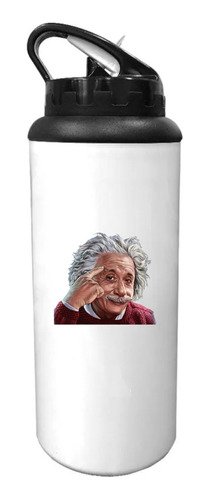 Botella Deportiva Hoppy Personalizado Albert Einstein