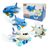 Toysery Push And Go Juguete De Avión Para Niños Y Niñas. Jue