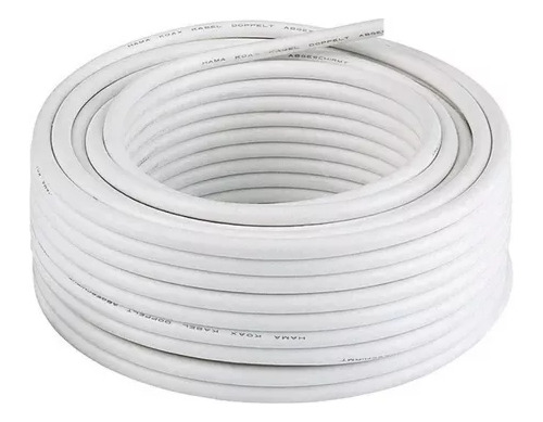 3x1.5mm 100 Mts Blanco Cable Cordon Electrónico