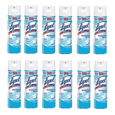 Desinfectantes Lysol 12 Piezas Antibacterial Elimina 99.9% | MercadoLibre