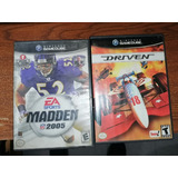 Dos Juegos De Game Cube. Driven. Madden 2005.