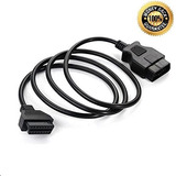 Obd2 Cable De Extensión De 16pin Macho A Hembra De Diagnó...