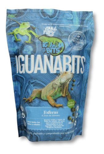 Alimento Premium Para Iguanas Iguanabits 500g