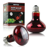 Lampara Infrarroja Nocturna Reptiles Erizos Luz Calor 100 W.