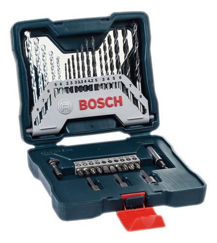 Jogo De Ferramentas Bosch Kit X Line 33 Peças