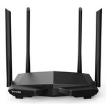 Tenda Ac6 Router Inalámbrico Negro Inteligente De Doble Banda 4 X 100 Mbps Puertos Fast Ethernet Soporta Wifi De Invitados Modo Punto De Acceso Ipv6 Y Control Parental 