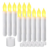 Velas Conicas Sin Colgantes De Navidad Flotantes Led Parpade