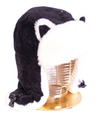 Gorro Ruso Con Orejas De Gato De Felpa Con Broche