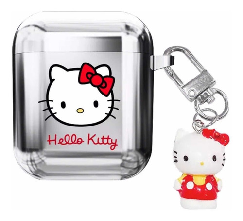 Funda AirPods Importada Hello Kitty Delux