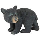 Diseño Toscano Rolypoly Bear Cub Estatua Walking Bear