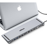 Usb C Docking Station, 13 In 1 Usb C Hub With 2 Hdmi, V...