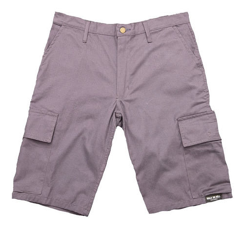 Bermuda Cargo - Gabardina Gris