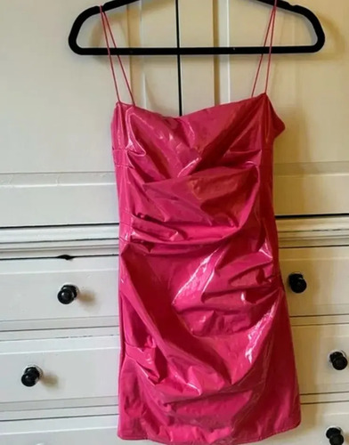 By Climax: Hot Pink Barbie Latex Mini Dress