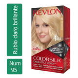 Revlon Colorsilk Tinte Permanente 95 Rubio Claro Brillante C