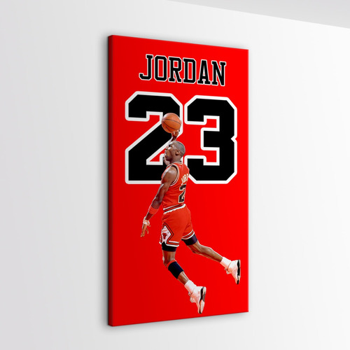 Cuadro Decorativo Canvas Michael Jordan 23