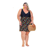 Maio Sainha Embutida Plus Size Do Tam 46 Ao 60 