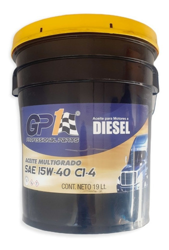 Cubeta Aceite 15w40 Multigrado Diesel 19l Ci-4