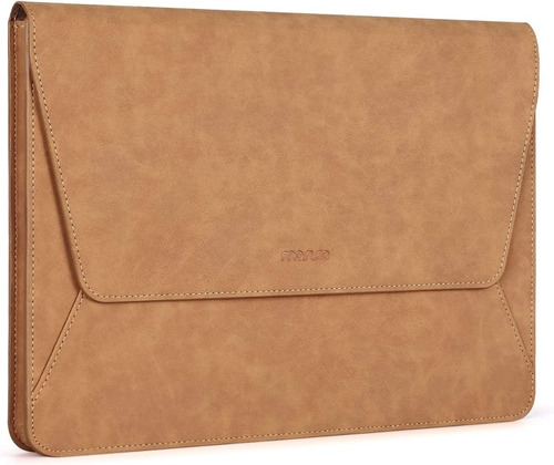 Funda Para Laptop Macbook Air 13 Cuero De Solapa Marrón 