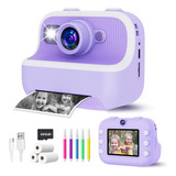 Camara De Impresion Instantanea Para Ninos, Regalos De Cumpl