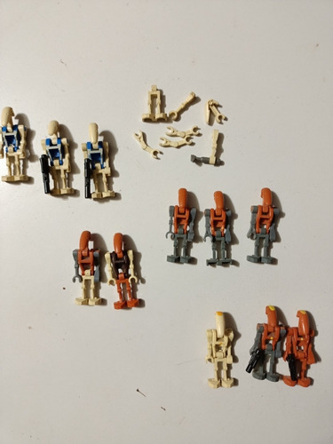 Lote Figuras Droides Star Wars Lego 