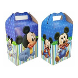 Mickey Mouse Bebé 30 Cajas Dulceras Fiesta Bolo Recuerdo