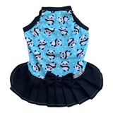 Roupas Cães Lolô - Cachorro - Fêmea-panda Azul E Preto - Pet