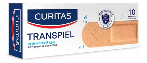 Curitas Apositos Adhesivos Transpiel X 10 Un