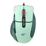 Mouse Ergonomico Usb Computador Botones Juegos Rgb Portatil