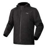 Campera Moto Ls2 Boltón Softshell Proteccion H Solo Mg Bikes