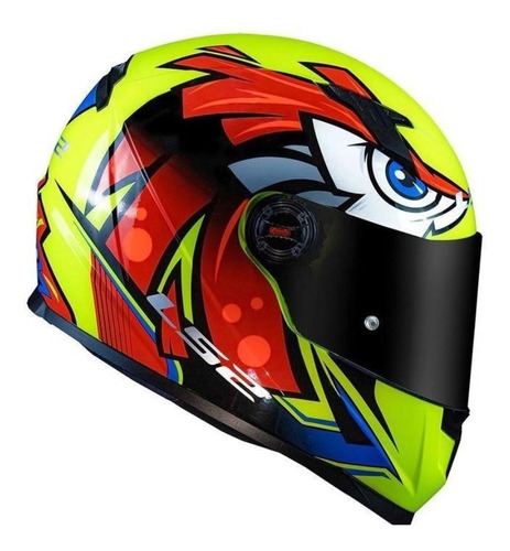 Capacete Ls2 Ff358 Classic Tribal - Amarelo