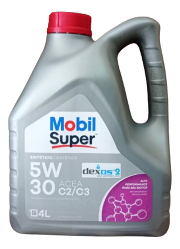 Aceite 100% Sintrtico Mobil 3000 5w30 X 8l Toyota.