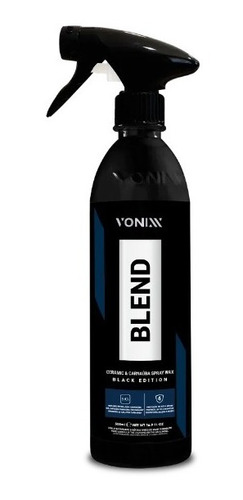 Cera Blend Black Spray Vonixx Carnaúba E Sílica 500ml