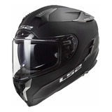 Casco Cerrado Ls2 Challenger Ff327 Negro Mate