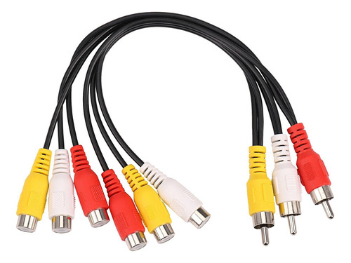 Adaptador De Audio, Tv, Dvd Y Video, Cable Av