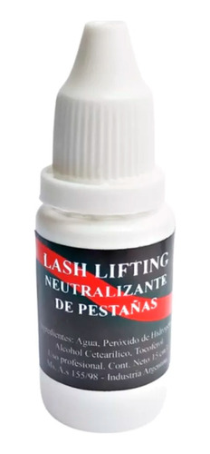 Lash Lifting Neutralizante Permanente Pestañas Extensiones