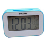Reloj Despertador Dakot D26 Digital Con Luz Newmar Gtia