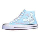 Zapatos Altos De Lona Sanrio Hello Kitty Kuromi Cinnamoroll