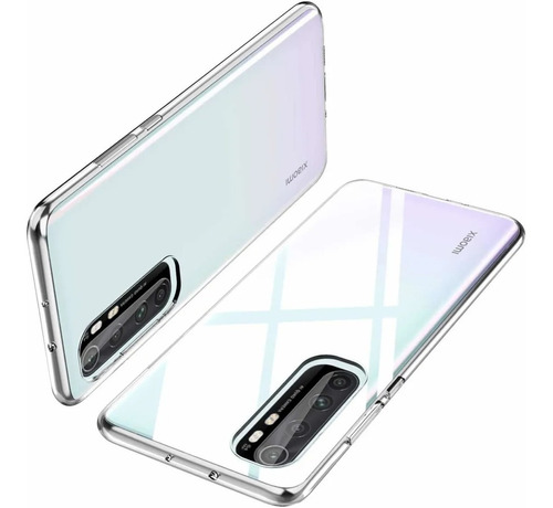 Forro Rígido Transparente + Vidrio Premium Para Xiaomi