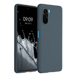 Funda Para Xiaomi Poco F3 De Silicona - Gris Pizarra