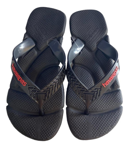 Chinelo Preto Havaianas Power Original Macio Ortopédico Nf