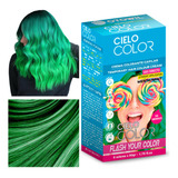 Tintura Fantasía Cielo Color Otowil Verde Menta -lefemme