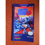 Label Etiqueta  Mega Man 3  Nintendinho - Nes 100% !